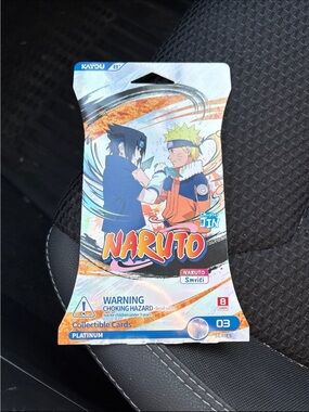 Naruto Collectible Cards Platinum Series - Orange/Blue